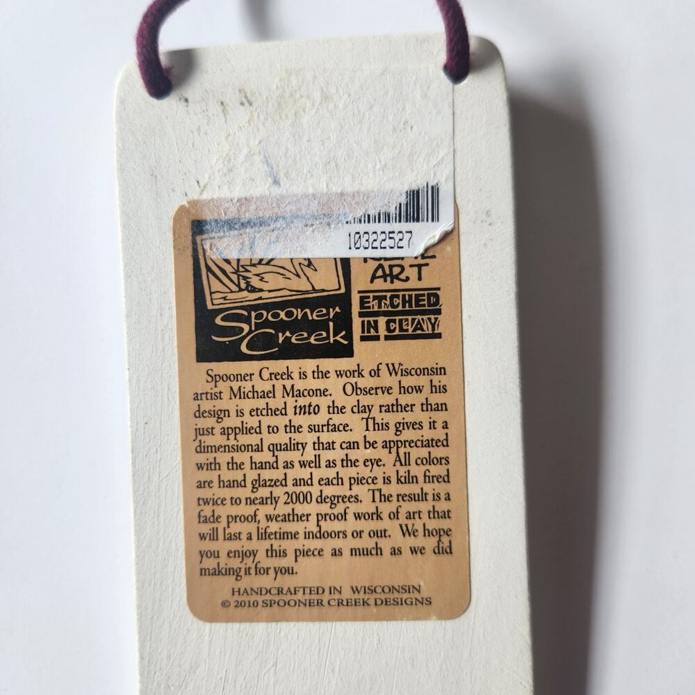Spooner Creek Designs Pottery Mini Charmer Ornament - Picture 3 of 3